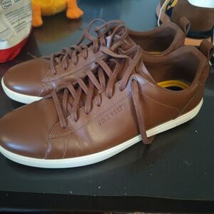 Cole Haan Men's Tan Leather Sneakers